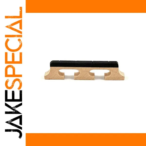Maple Ebony Banjo Bridge for Standard Size