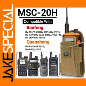 Tactical Walkie Talkie Pouch for Baofeng & TYT