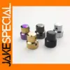 Dual Knurled Stacked Control Knobs for Guitars