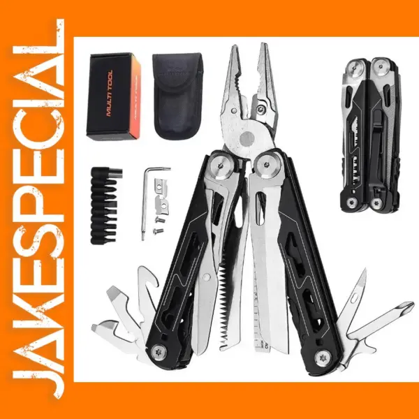 Portable Multitool Pliers with Accessories Set