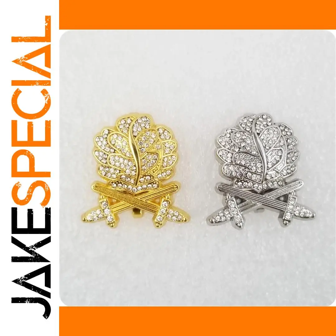 German Medal Oak Leaf Double Swords Badge 1 German Medal Oak Leaf Double Swords Badge