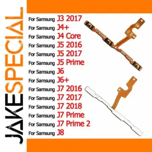 Samsung Galaxy Button Flex Cable for J5 J6+ J8