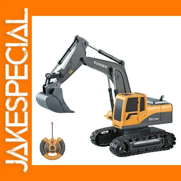 Remote Control Alloy Excavator 1:24 Scale