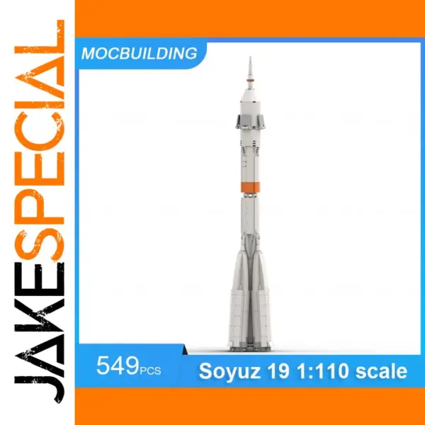 Soyuz 19 Apollo-Soyuz Model Building Kit 549PCS