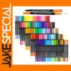 120 Color Dual Tip Brush Pen Set