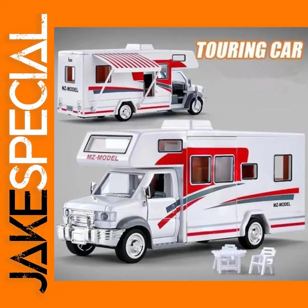 1:30 Diecast RV Camper Van Model Toy 1 1:30 Diecast RV Camper Van Model Toy