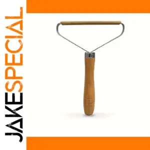 Double-Sided Wooden Pet Hair Remover Brush