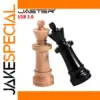 Wooden Chess USB Flash Drive 128GB 64GB 32GB