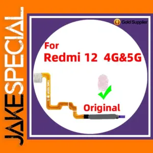 Original Xiaomi Redmi 12 5G Fingerprint Sensor Flex Cable
