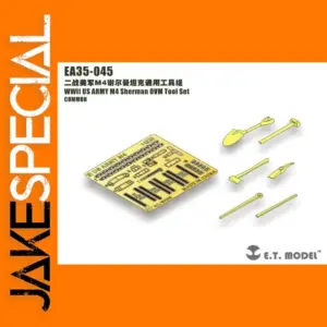 1/35 WWII US Army M4 Sherman Tool Set