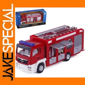 1:64 Alloy Diecast Fire Truck Model