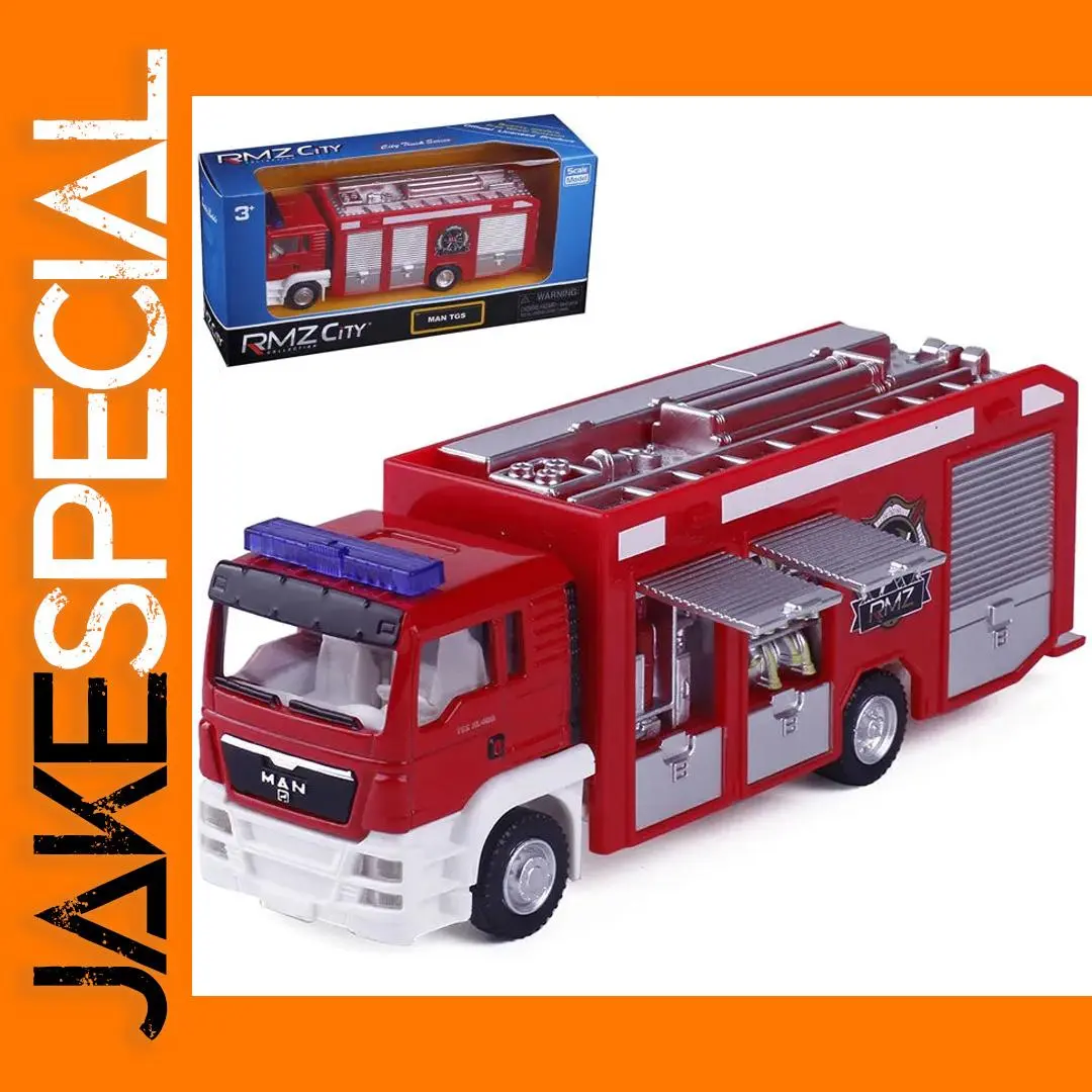 1:64 Alloy Diecast Fire Truck Model 1 1:64 Alloy Diecast Fire Truck Model