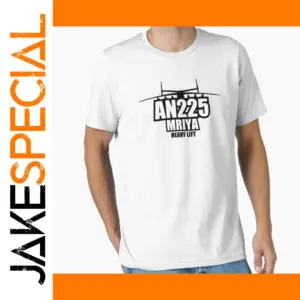 An-225 Mriya Cotton T-Shirt for Men Large