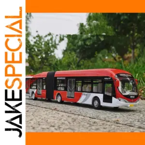 1:50 Alloy Pull Back Bus Model Vehicle