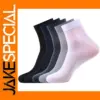 20 Pairs Breathable Bamboo Fiber Men's Socks