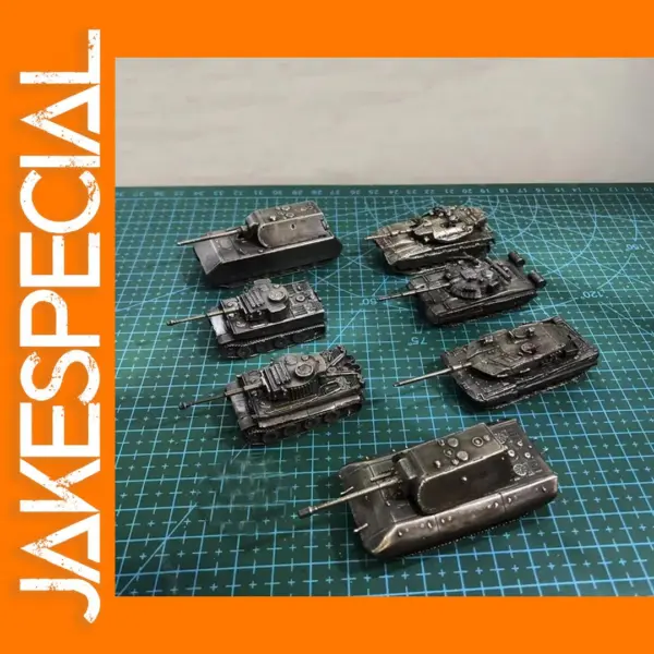 E100 Mk3 T-90 M2A2 1/144 Metal Tank Model