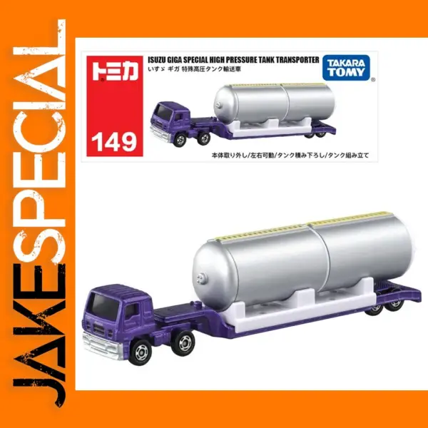 Takara Tomy Isuzu Giga Tank Transporter Model