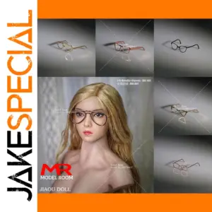 JIAOU 1/6 Scale Glasses Frame Accessories