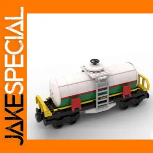 253PCS Octan Tank Car Building Block Set