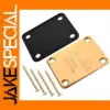 Vintage Iron Neck Plate for Electric Guitars