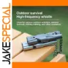High Decibel Outdoor Survival Whistle Keychain