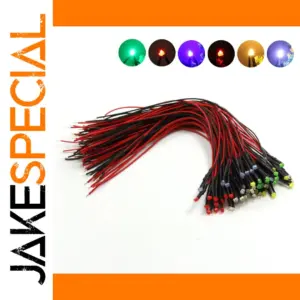 20pcs Pre-Wired 1.8mm LED Lamps 12V DC