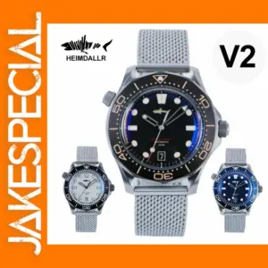 Heimdallr Titanium Dive Watch 200M Waterproof