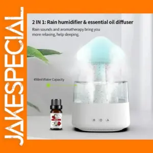 Rainbow Cloud Aromatherapy Humidifier 300ml/h