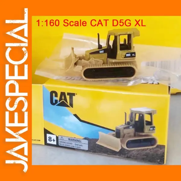 1:160 Scale CAT D5G XL Bulldozer Model