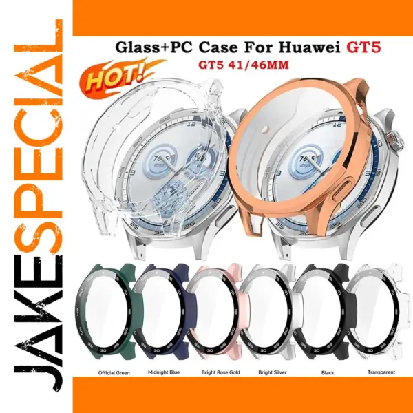 Huawei Watch GT 5 46mm Tempered Glass Case