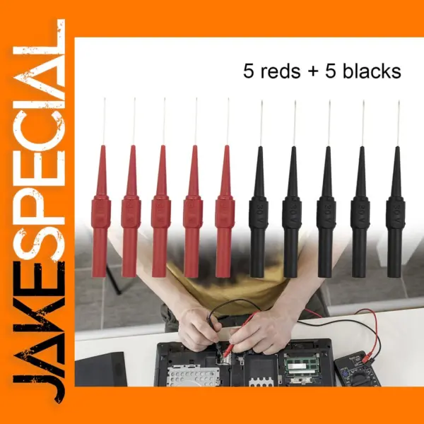 10 PCS Digital Multimeter Test Probes Set