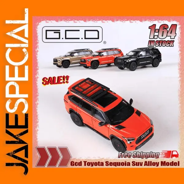 GCD 1:64 Toyota Sequoia SUV Alloy Model