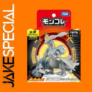 White Kyurem Resin Figure for Pokémon Fans