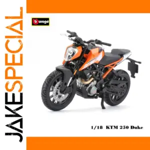 Bburago KTM 250 Duke 1:18 Motorcycle Model