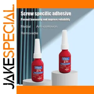 10ml High-Strength Threadlocker Adhesive Blue