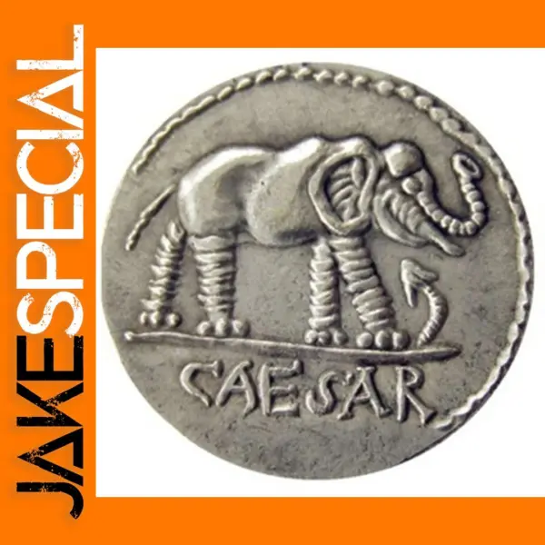 Ancient Roman Silver Decorative Coin #01