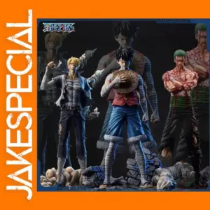 One Piece Anime Figures Set of 3 Characters