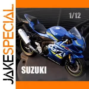 1:12 Diecast Suzuki GSX-R1000 Motorcycle Model