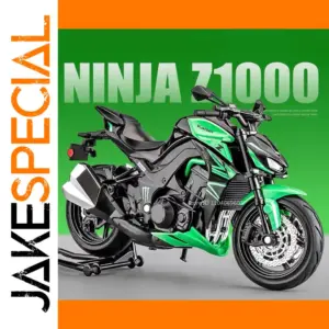 1:12 Scale Nijia Z1000 400 Motorcycle Toy Model Alloy Diecast