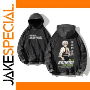 Demon Slayer Oversized Cotton Hoodie Unisex