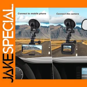 Car Windshield Mount for GoPro and Smartphones