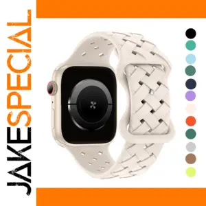 Sport Silicone Braided Strap for Apple Watch