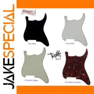 Xinyue Strat Guitar Pickguard for US 4-Hole Style