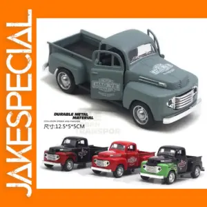 1:32 Alloy Cartoon Bus Pull Back Toy Car