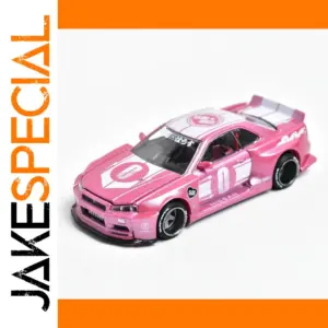 Kaido House + Skyline GTR R34 Diecast Model Car
