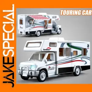 1:28 Alloy Diecast Luxury Caravan Model