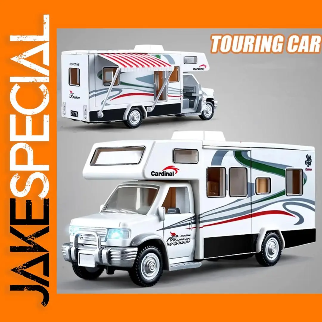 1:28 Alloy Diecast Luxury Caravan Model 1 1:28 Alloy Diecast Luxury Caravan Model