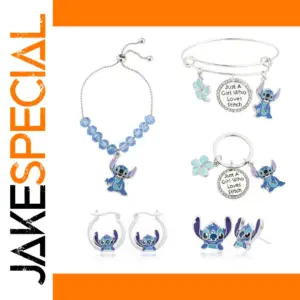 Trendy Cartoon Couple Hoop Earrings Set