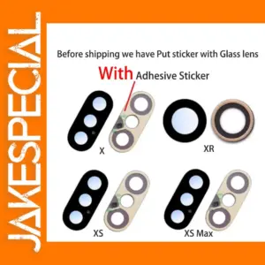 10pcs Rear Camera Glass Lens for iPhone XS