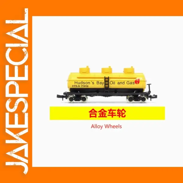 Diecast N Scale 1/160 Oil Tank Truck Model